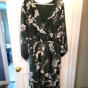Size 22 Lane Bryant Floral Dress